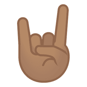 Sign of the horns