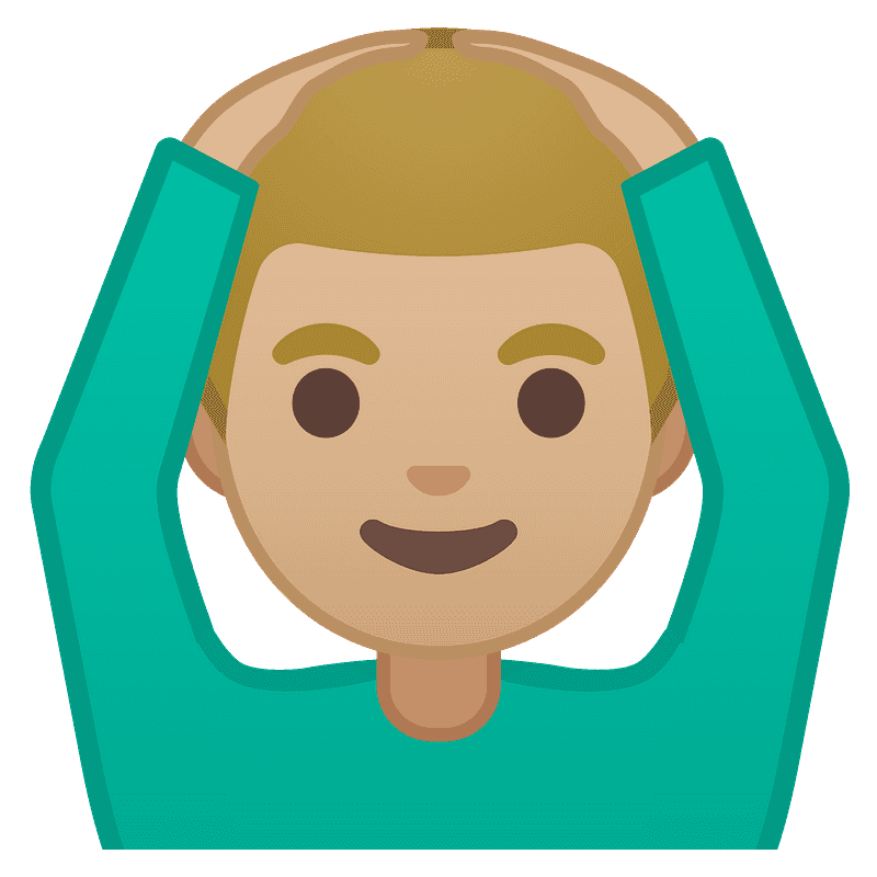 Man gesturing OK