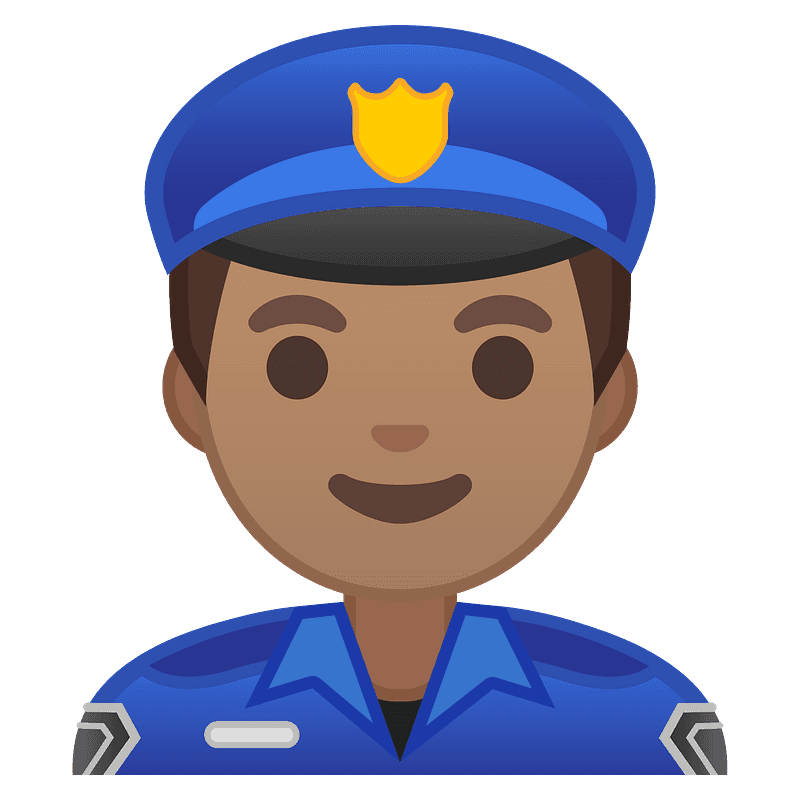 Man police officer