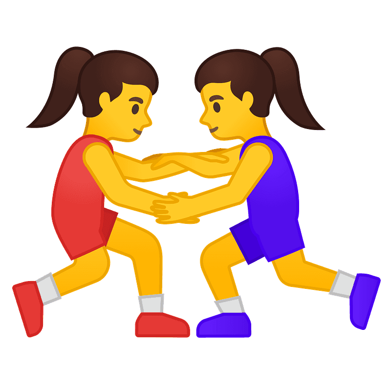 Women wrestling