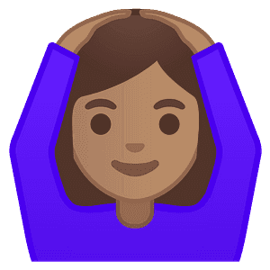 Woman gesturing OK