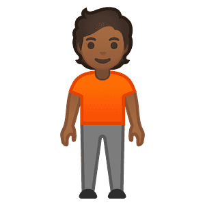 Person standing