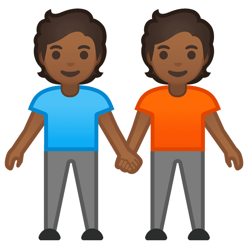 People holding hands