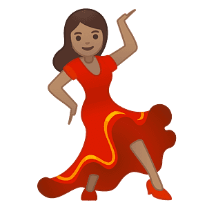 Woman dancing
