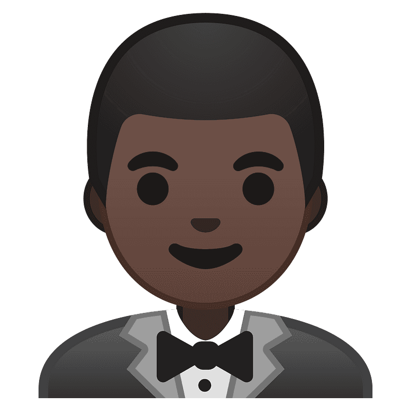 Person in tuxedo