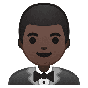 Person in tuxedo