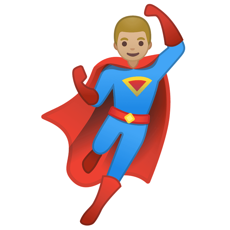 Man superhero