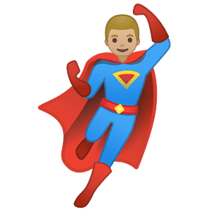 Man superhero
