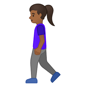Woman walking