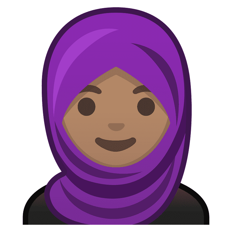 Woman with headscarf