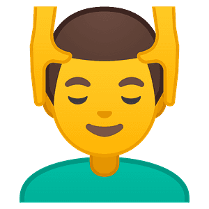 Man getting massage