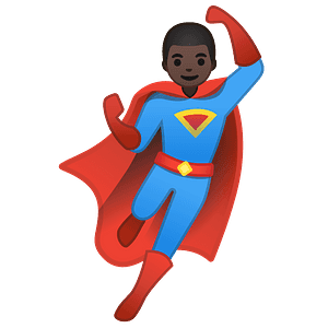 Man superhero