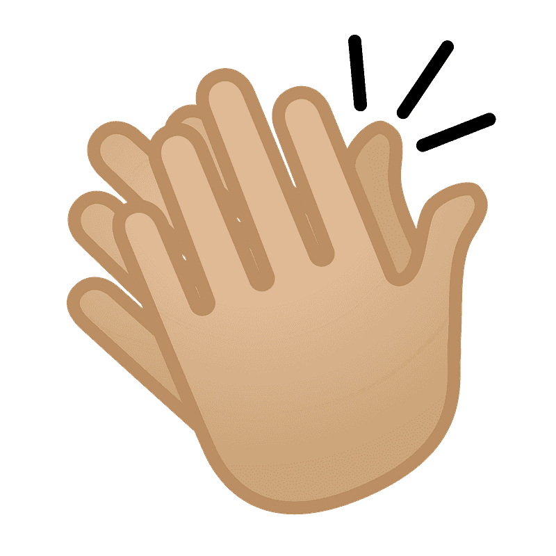 Clapping hands