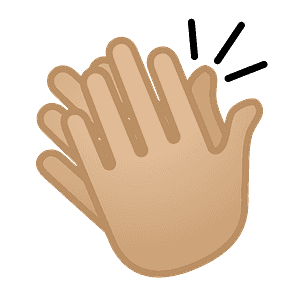 Clapping hands
