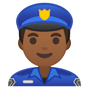 Man police officer
