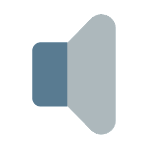 Muted speaker