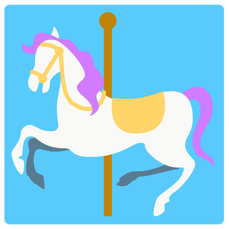 Carousel horse