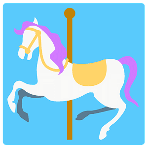 Carousel horse