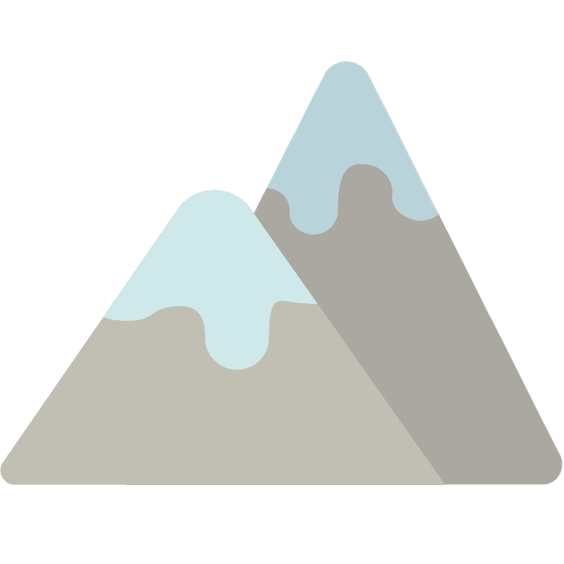 Snow-capped mountain