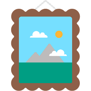 Framed picture