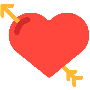 Heart with arrow