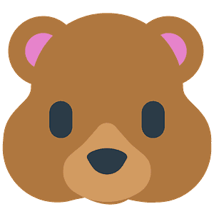 Rosto de urso