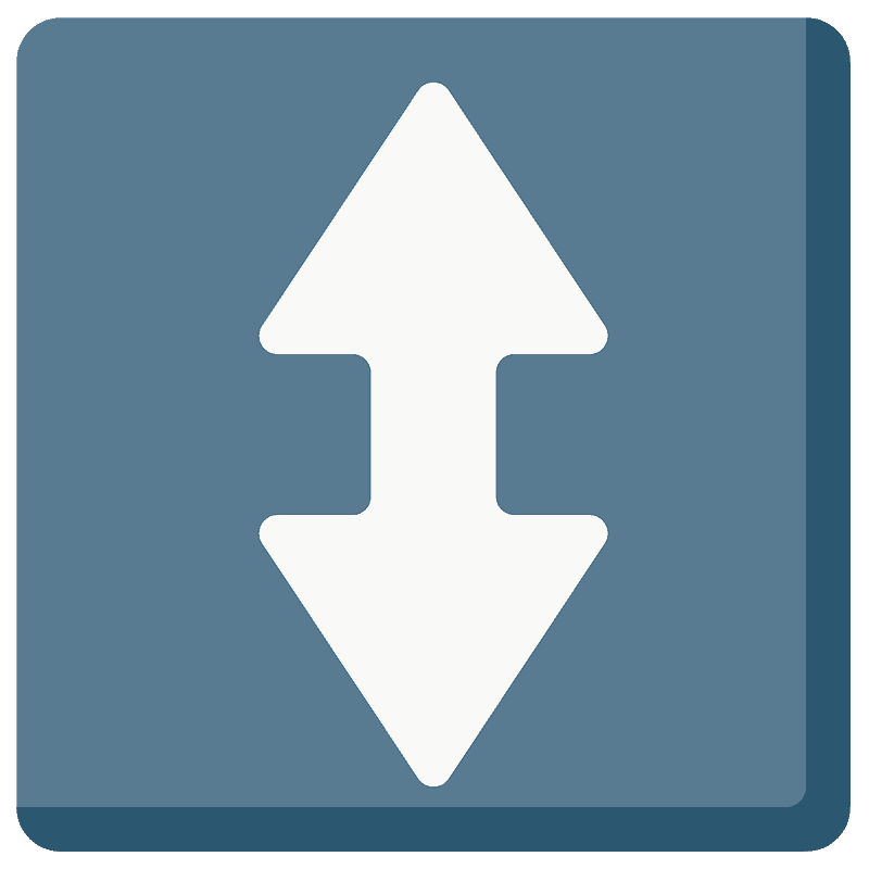 Up-down arrow