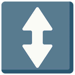 Up-down arrow