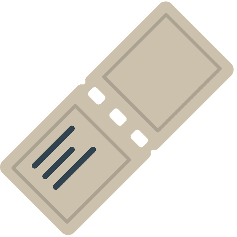 Admission tickets