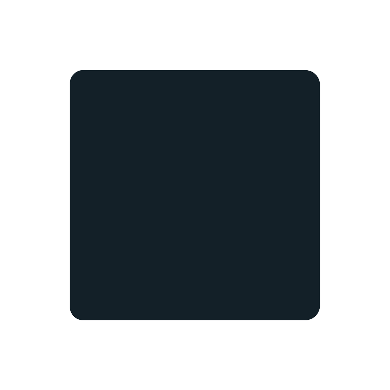 Black medium-small square