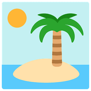 Desert island