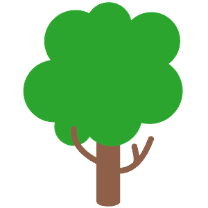 Deciduous tree