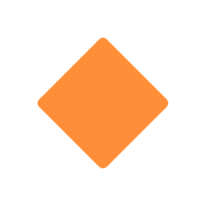 Small orange diamond