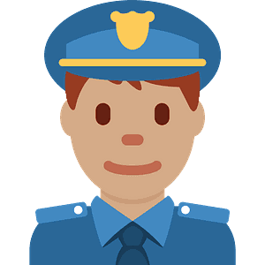 Man police officer