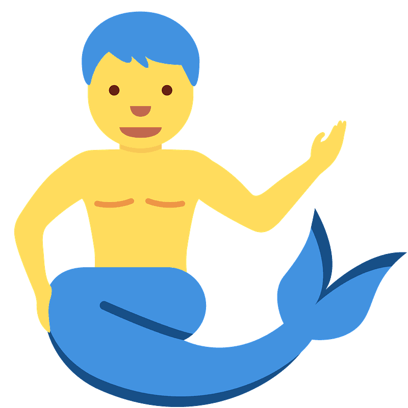 Peau foncée sirène 
