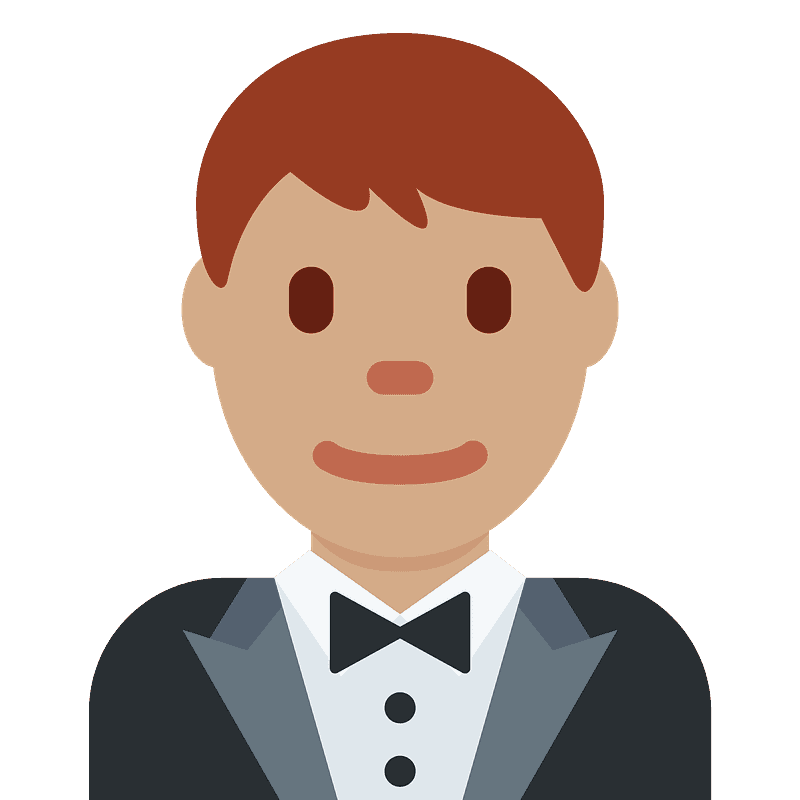 Man in tuxedo