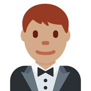 Man in tuxedo