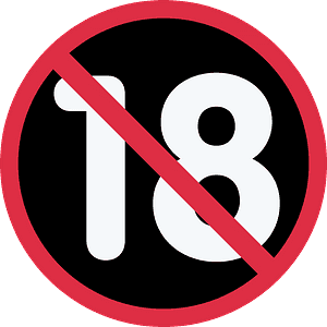 Prohibido para menos de 18 años