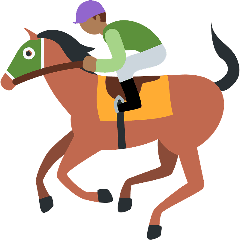 やや濃い肌色 競馬
