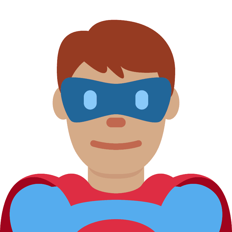 Man superhero
