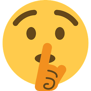 Shushing face