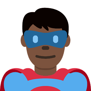 Man superhero