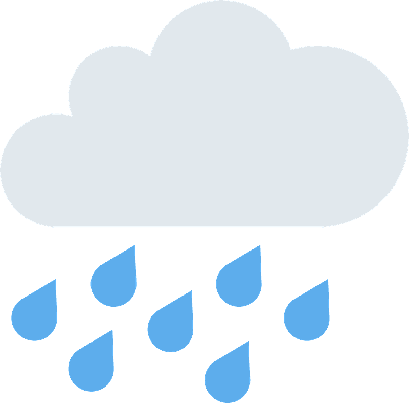 Cloud with rain
