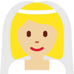Person with veil