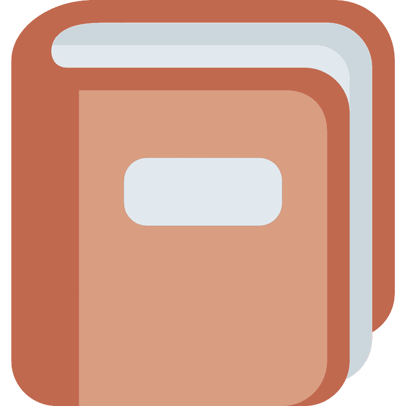 Notebook with decorative cover