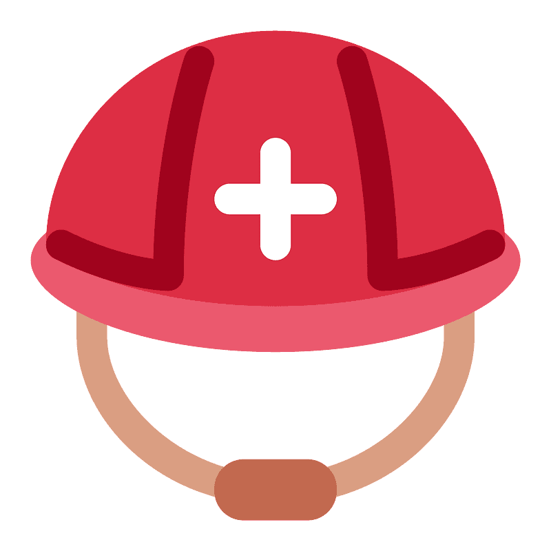 Rescue worker’s helmet