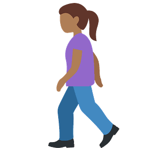 Woman walking