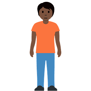 Person standing