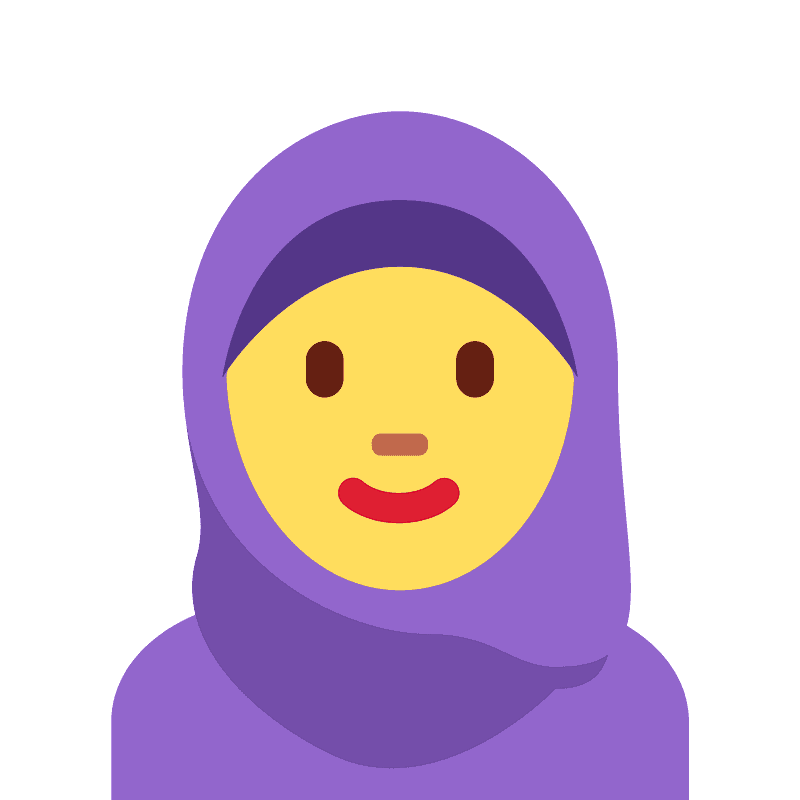 Woman with headscarf