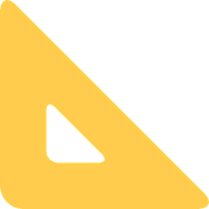 Triangular ruler